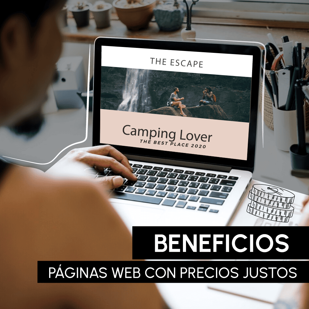 Beneficios páginas web con precios justos