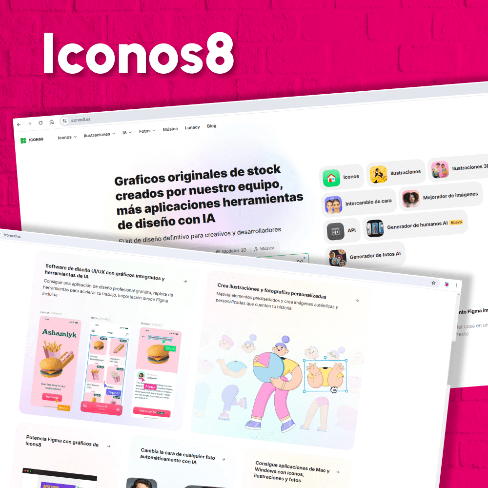 Iconos8, banco de imagenes gratuitas, banco de imagenes